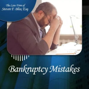 Bankruptcy-Mistakes